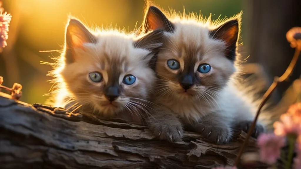 crossbreed of two cats