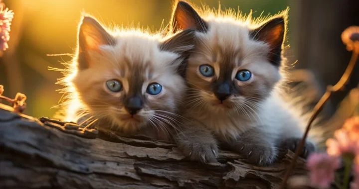 crossbreed of two cats