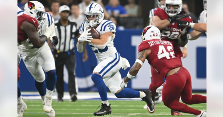 Arizona Cardinals vs Indianapolis Colts Match Player Stats