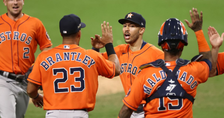 Tampa Bay Rays vs Houston Astros Match Player Stats