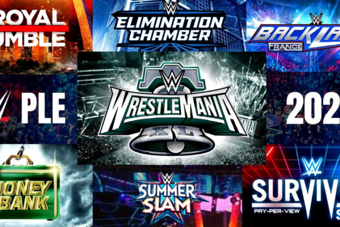 WWE Pay Per View Schedule