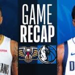 Dallas Mavericks vs New Orleans Pelicans Match Player Stats